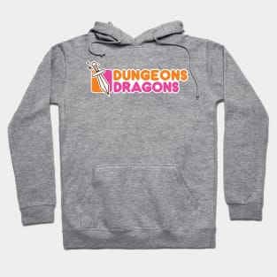 Dungeons and Dragons and Dunkin and Donuts Hoodie